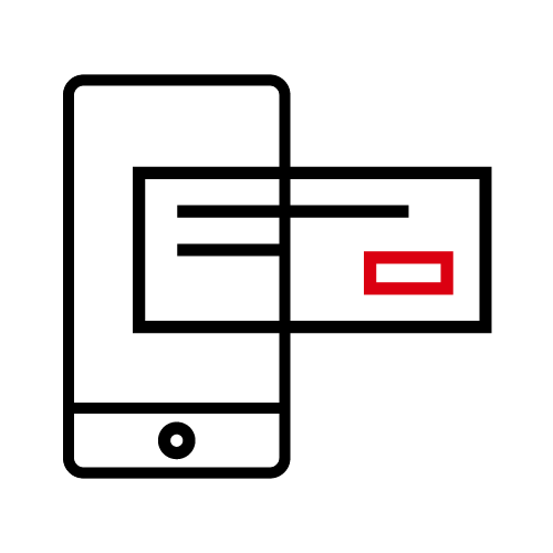 Mobile Cheque Deposit icon