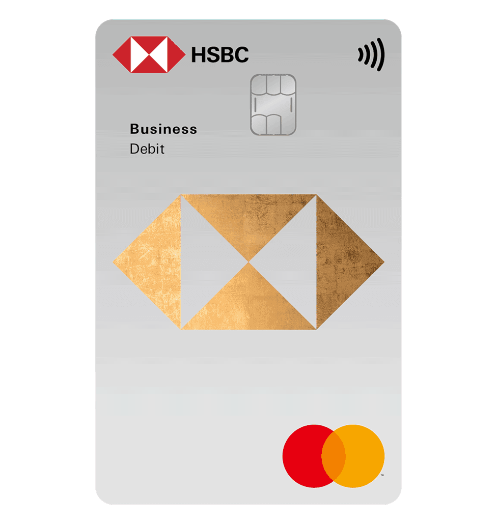 Business debit card cardface Business debit card cardface